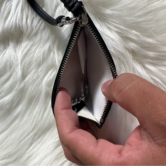 Kate Spade Polka Dot Morgan Zip Wristlet Cardholder - Picture 7 of 7